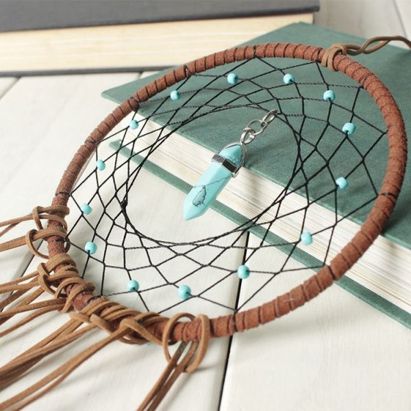 Retro Life Tree Dream Catcher Wall Hanging Decoration, Specification: DIY Kit - Image 6