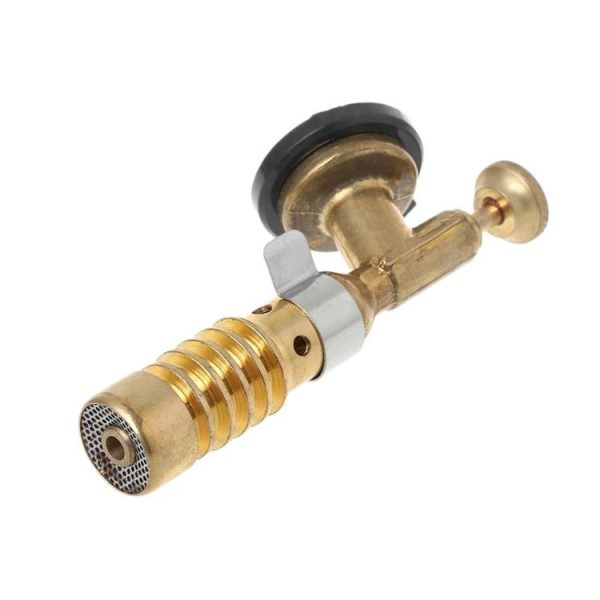 High Temperature Brass Gas Turbo Torch Aluminum Brazing Propane Weld Plumbing Fire Gun - Image 2