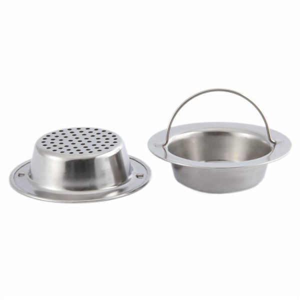 Hand-held Shower Drain Hole Filter Stainless Steel Kitchen Sink Strainer - Image 2