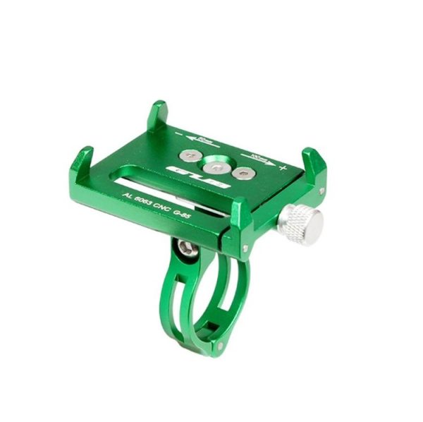 GUB Bicycle Aluminum Alloy Mobile Phone Bracket Navigation Bracket Motorcycle Mobile Phone Holder (Green) - Image 2