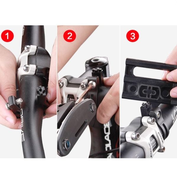 GUB Bicycle Aluminum Alloy Mobile Phone Bracket Navigation Bracket Motorcycle Mobile Phone Holder (Green) - Image 9