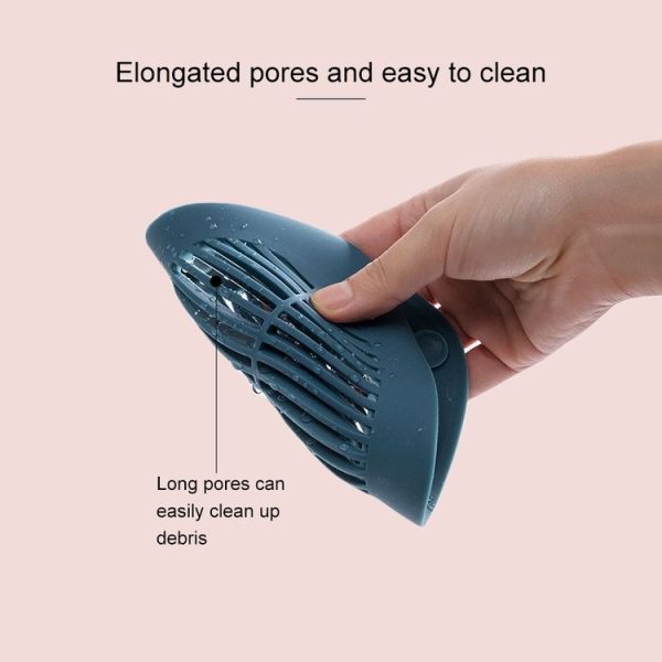 Square Sink Filter Bathroom Anti-hair Toilet Floor Drain Cover Home Kitchen Sewer Pool Filter (Light Blue) - Image 5