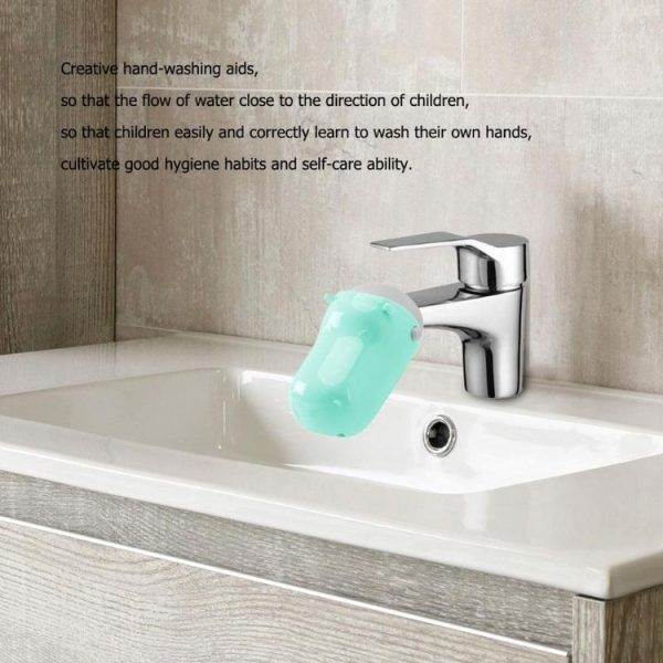 Children Hand Washing Extender Faucet Extension Sink (Green) - Image 8