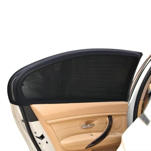 Auto Car Vehicle Window Mesh Shield Sunshade Visor Net UV Protection Anti Mosquito Window Covers, Size: Front window75x50cm