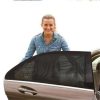 Auto Car Vehicle Window Mesh Shield Sunshade Visor Net UV Protection Anti Mosquito Window Covers, Size: Rear window113x50cm