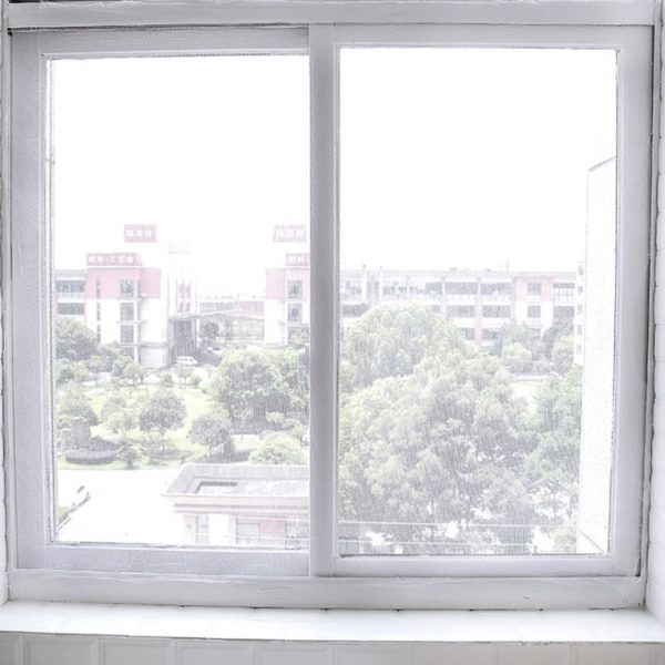 Fly Bug Mosquito Net Door Window Net Netting Mesh Screen Curtain Protector Flyscreen Insect DIY, Size: 1.3x1.5m (White)