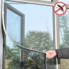 Fly Bug Mosquito Net Door Window Net Netting Mesh Screen Curtain Protector Flyscreen Insect DIY, Size: 1.3x1.5m (White) - Image 3