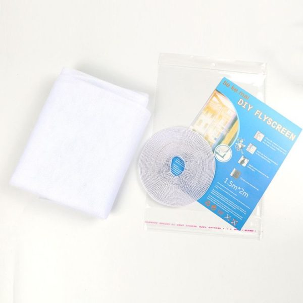Fly Bug Mosquito Net Door Window Net Netting Mesh Screen Curtain Protector Flyscreen Insect DIY, Size: 2x1.5m (White) - Image 5