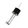 5 PCS Glass Bottle Stopper Stainless Steel Oil Stopper Silicone Stopper Black Hat Automatic Cap - Image 2