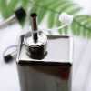 5 PCS Glass Bottle Stopper Stainless Steel Oil Stopper Silicone Stopper Black Hat Automatic Cap - Image 5
