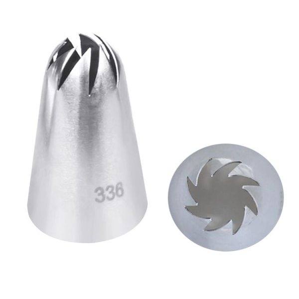 Large Size Icing Piping Shape Nozzle Cake Cream Decoration Head Bakery Pastry Tips Stainless Steel Decorating Tool Bakeware - Image 2