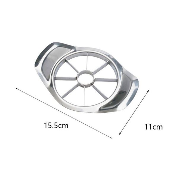 Stainless Steel Apple Cutter Slicer Vegetable Fruit Tools Kitchen Accessories Apple Slicer, Size: 15x11cm - Image 6