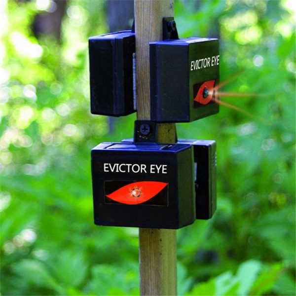 2 Pcs / Pack Solar Repeller Ranch Farm Wild Hawkeye Animal Repeller - Image 6