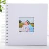 6 inch Baby Growth Album Kindergarten Graduation Album Children Paper Album (White)