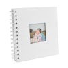 6 inch Baby Growth Album Kindergarten Graduation Album Children Paper Album (White) - Image 2