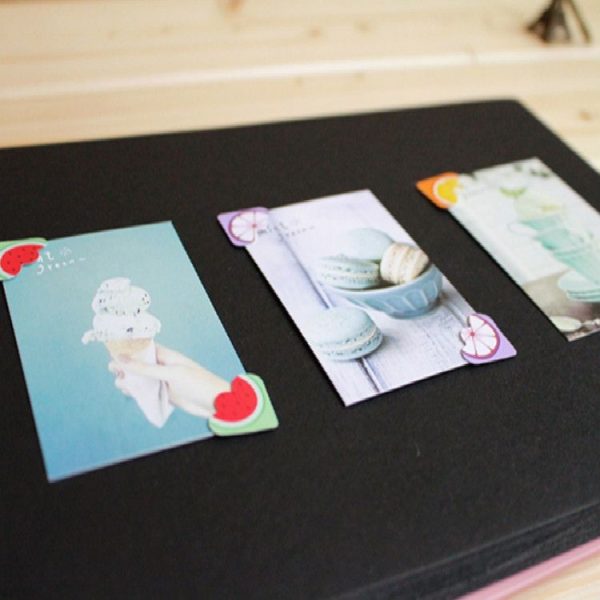 2 PCS Fruit Cartoon Album Cute Sticker Scrapbook Set Handmade Decoration (Watermelon) - Image 3