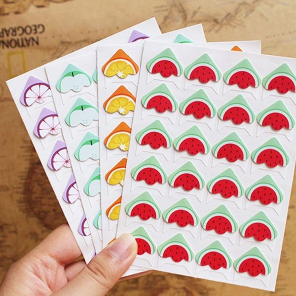 2 PCS Fruit Cartoon Album Cute Sticker Scrapbook Set Handmade Decoration (Watermelon) - Image 5