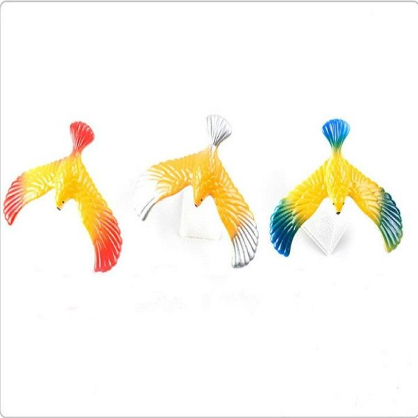 2 PCS Miracle Style Novelty Amaze Eagle Magic Box Balance Bird Children Educational Toys Random Color - Image 2