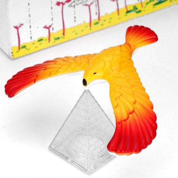 2 PCS Miracle Style Novelty Amaze Eagle Magic Box Balance Bird Children Educational Toys Random Color - Image 3