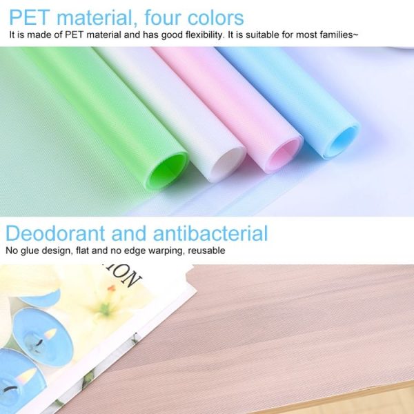 Diamond Texture Cut off Cabinet Drawer Waterproof Dustproof Pad Mat, Size: 45x150cm (Pink) - Image 3
