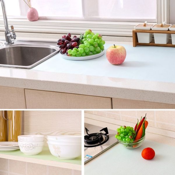 Diamond Texture Cut off Cabinet Drawer Waterproof Dustproof Pad Mat, Size: 45x150cm (Pink) - Image 6