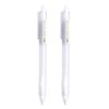 2 PCS Activity Pencil Frosted Transparent Hexagon Pen Student Pencil, Refill: 0.5mm, Lead Hardness: 2B