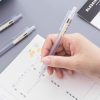 2 PCS Activity Pencil Frosted Transparent Hexagon Pen Student Pencil, Refill: 0.5mm, Lead Hardness: 2B - Image 5