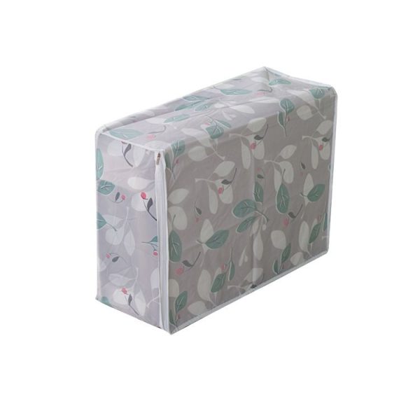 Bed Storage Dustproof Dampproof Quilt Storage Folding Clothes Bag, Size: 57x40x22cm (Long Grass) - Image 2