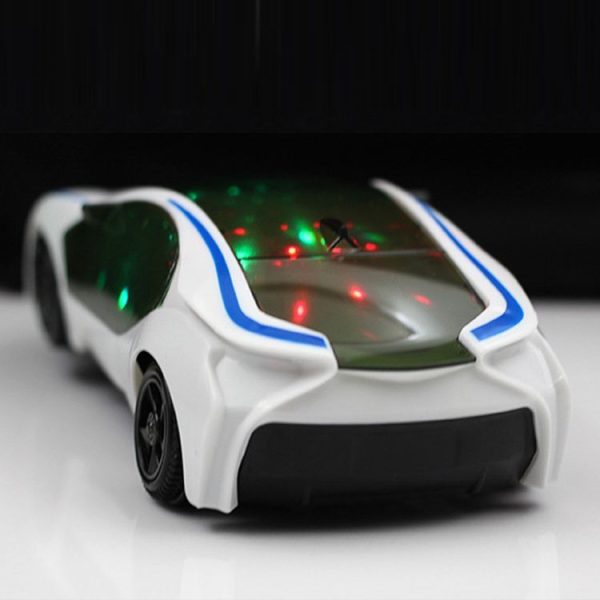 3D Supercar Style Electric Toy With Wheel Lights Music Singing Kids Boys Girls Gift Electric Universal (As show) - Image 5