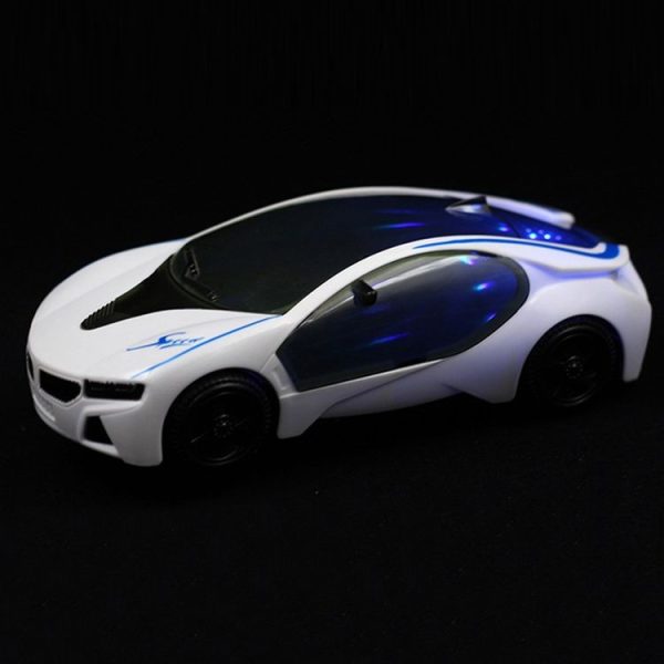 3D Supercar Style Electric Toy With Wheel Lights Music Singing Kids Boys Girls Gift Electric Universal (As show) - Image 7