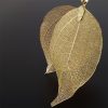 3 PCS Cute Cartoon Leaf Texture Metal Bookmark Business Gift Student Stationery (Alice) - Image 4