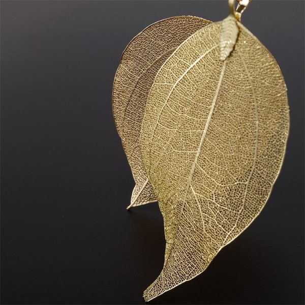 3 PCS Cute Cartoon Leaf Texture Metal Bookmark Business Gift Student Stationery (Alice) - Image 4