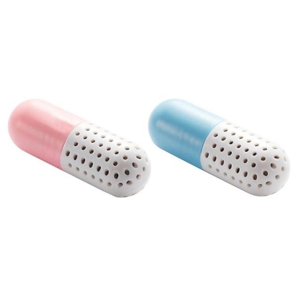 2pcs / Pack Multifunctional Capsule Shoe Deodorizer (Blue) - Image 2
