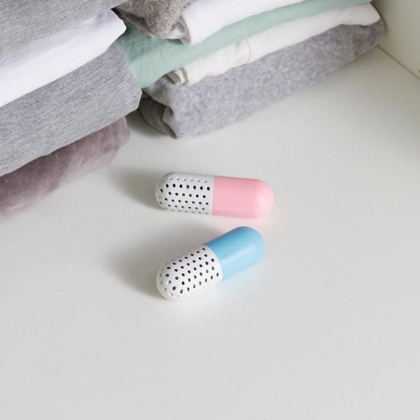 2pcs / Pack Multifunctional Capsule Shoe Deodorizer (Blue) - Image 6