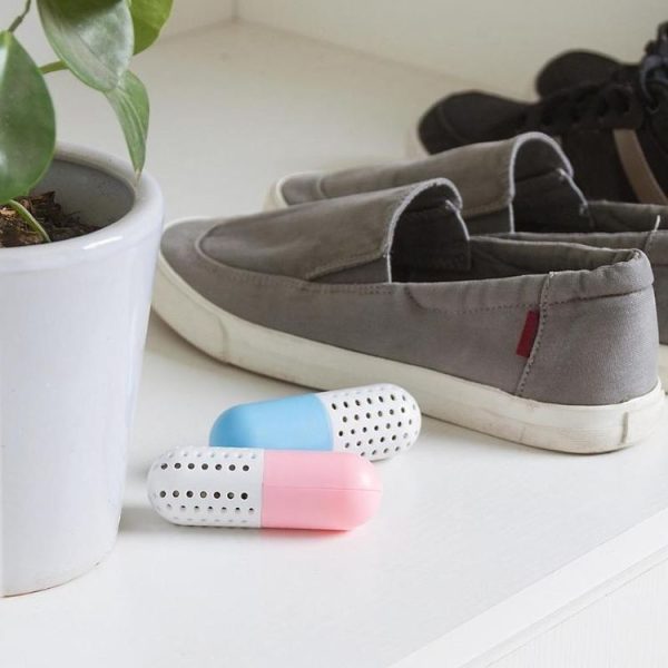 2pcs / Pack Multifunctional Capsule Shoe Deodorizer (Blue) - Image 7