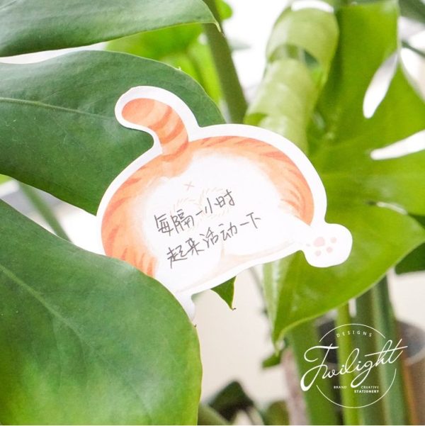 2 PCS Creative Cartoon Animals Cute Message Note N Times Posted Note Book (The Big Headed Bunny) - Image 4