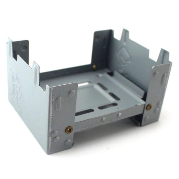 2 PCS Outdoor Picnic Stove Solid Fuel Stove Portable Stove Without Pot - Image 2
