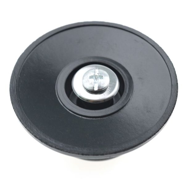 2 PCS Universal Pot Lid Handle Cap Hat Stainless Steel Fitting (Black) - Image 3