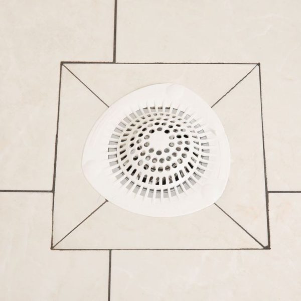 Silicone Kitchen Sink Strainer Bathroom Hair Catcher (White) - Image 6