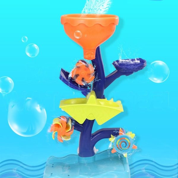 Baby Bathing Water Toy Gear Swing Waterwheel Children Beach Toys