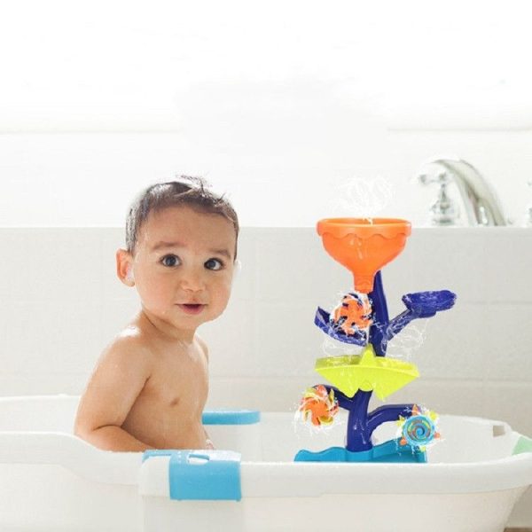 Baby Bathing Water Toy Gear Swing Waterwheel Children Beach Toys - Image 3