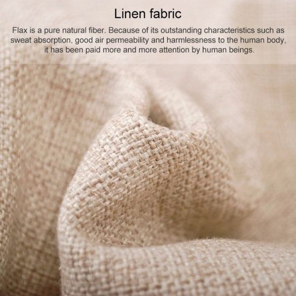 Multi-color Cotton Linen Mustard Pillow Case Yellow Geometric Pillow Covers Decorative Size: 45CM x 45CM (1) - Image 4