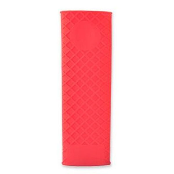 2 PCS Durable Thick Silicone Pot Handle Multicolor Thermal Insulation Sleeve Anti Skid Non Slip Soft Handle Pot Cover (Red)
