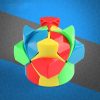 Third-order Shaped and Smooth Puzzle Cube Children's Puzzle Decompression Toy, Color: Color - Image 3