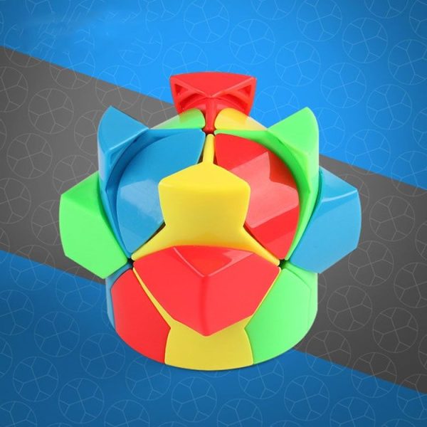 Third-order Shaped and Smooth Puzzle Cube Children's Puzzle Decompression Toy, Color: Color - Image 3