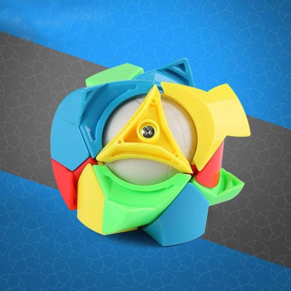 Third-order Shaped and Smooth Puzzle Cube Children's Puzzle Decompression Toy, Color: Color - Image 4
