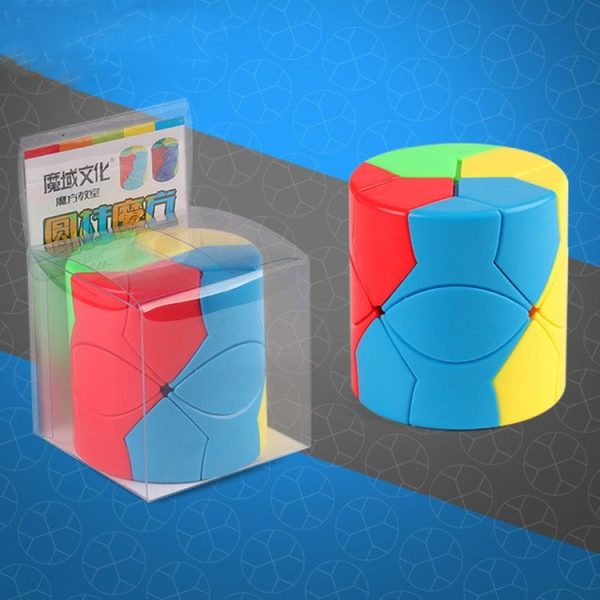 Third-order Shaped and Smooth Puzzle Cube Children's Puzzle Decompression Toy, Color: Color - Image 5