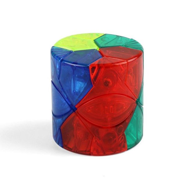 Third-order Shaped and Smooth Puzzle Cube Children's Puzzle Decompression Toy, Color: Transparent Color - Image 2