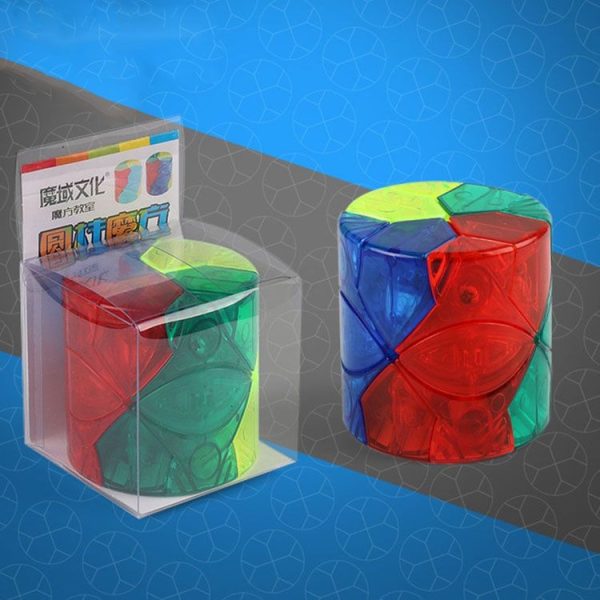 Third-order Shaped and Smooth Puzzle Cube Children's Puzzle Decompression Toy, Color: Transparent Color - Image 5