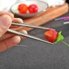 3 in 1 Spoon Chopsticks Fork Cutlery Set Three-piece Creative Work Students Portable Tableware (Three-piece set of wooden handle spoon fork chopsticks) - Image 7
